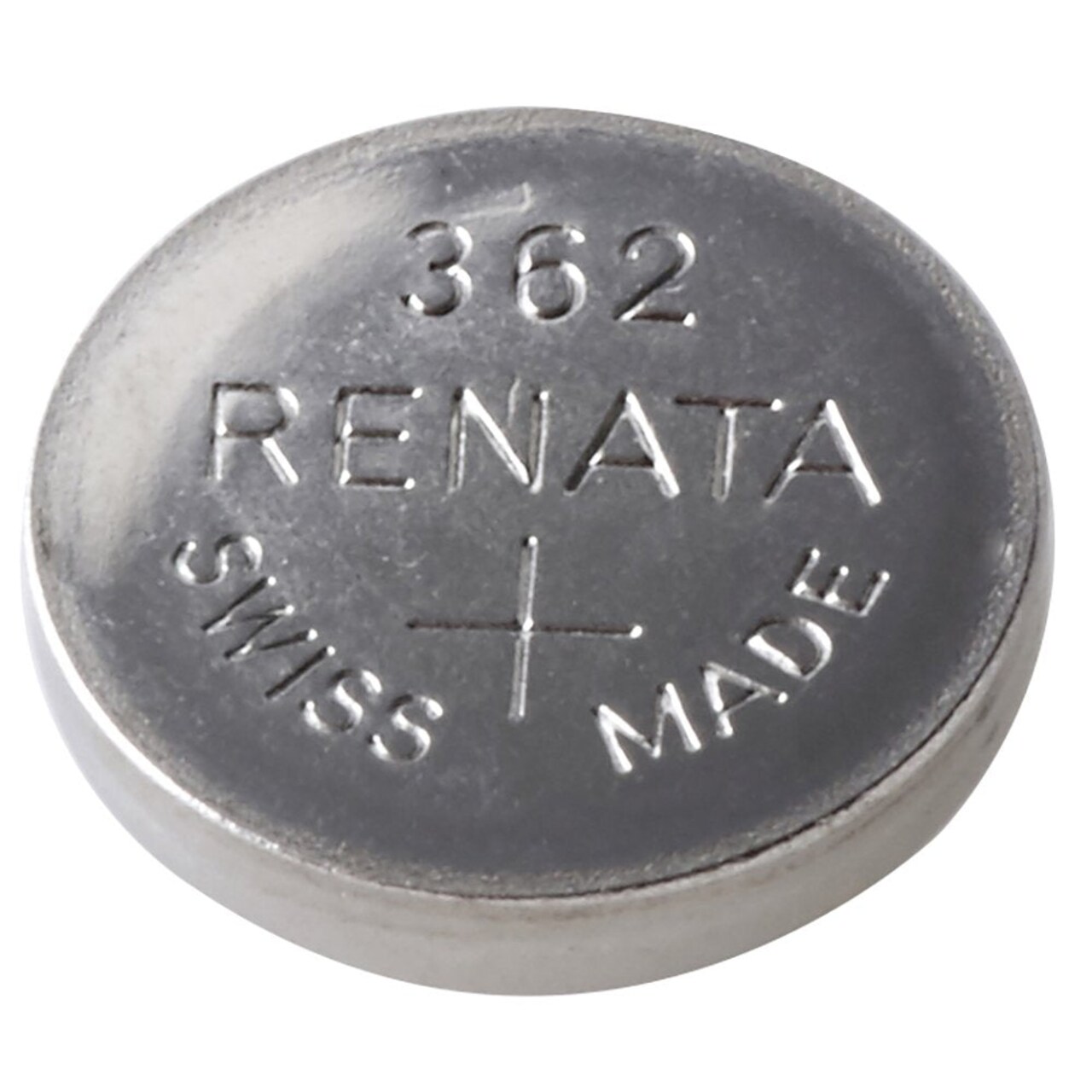 RENATA 362 Non-rechargeable Battery, Watch, Single Cell, Silver Oxide, 24 mAh, 1.55 V, SR58, Flat Top (1 piece)